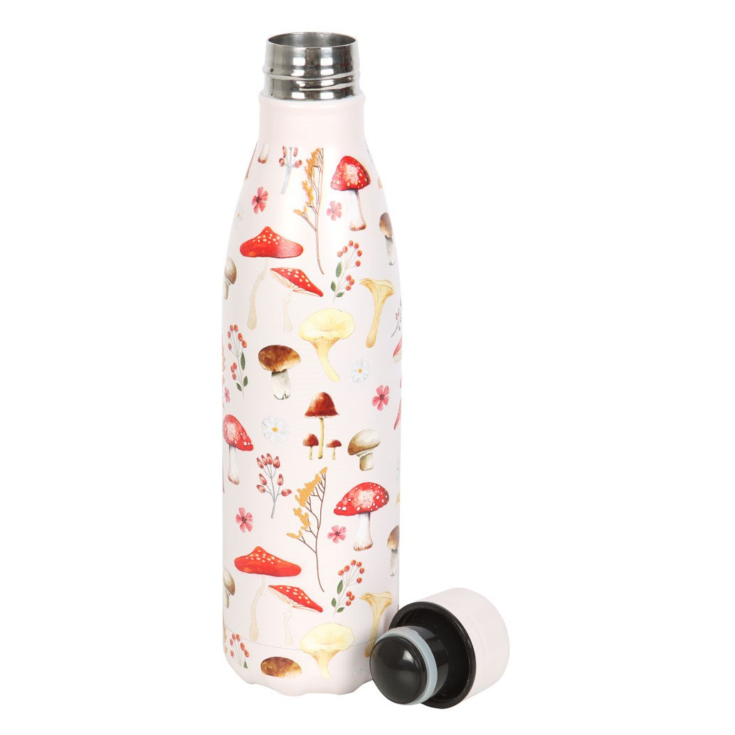 Mushroom Print Water Bottle