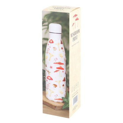 Mushroom Print Water Bottle