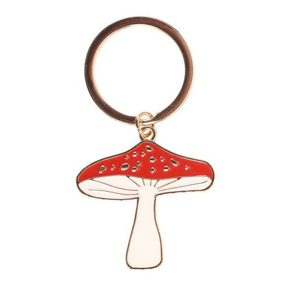 Lucky Toadstool Keyring