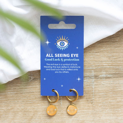 All Seeing Eye Earrings