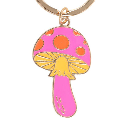 Funky Fungi Mushroom Keyring