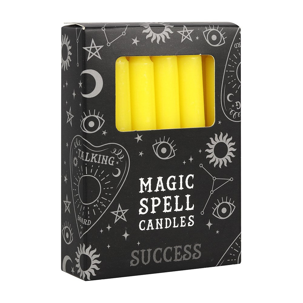 Yellow Success Spell Candles