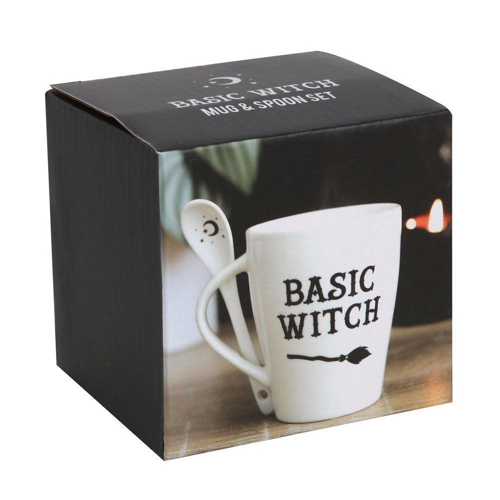 Basic Witch Mug & Spoon Set