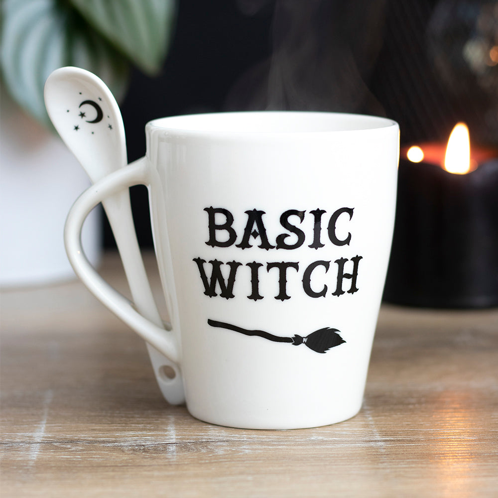 Basic Witch Mug & Spoon Set