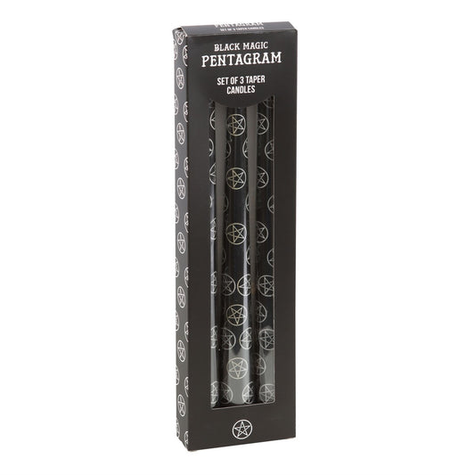 Pentagram Taper Candles