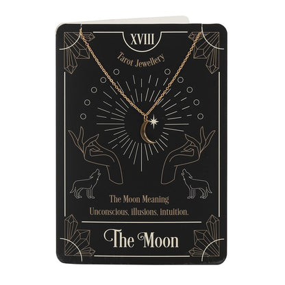 The Moon Tarot Necklace