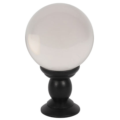 Clear Crystal Ball on Stand (Large)