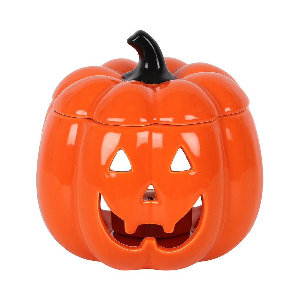 Orange Jack O Lantern Oil Burner