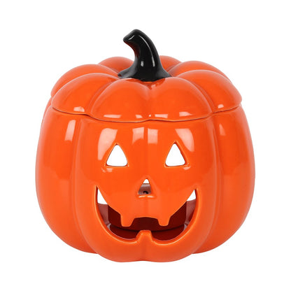 Orange Jack O Lantern Oil Burner