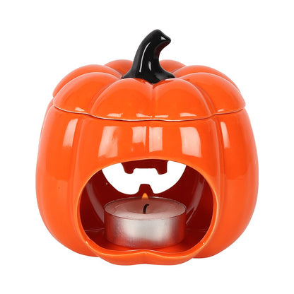 Orange Jack O Lantern Oil Burner