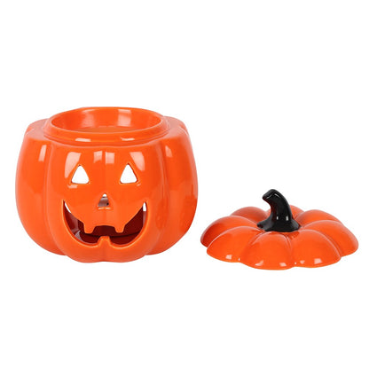 Orange Jack O Lantern Oil Burner