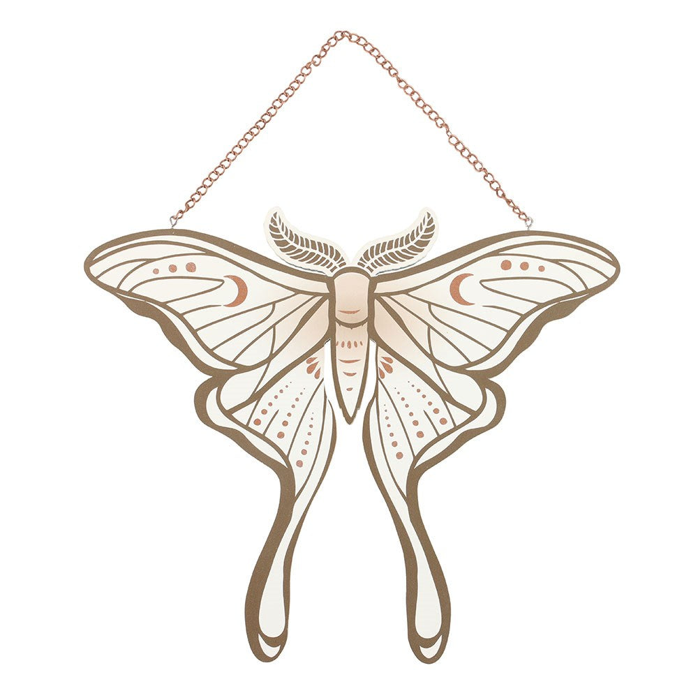 Luna Moth Hanging Sign