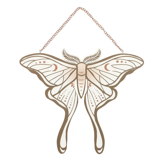 Luna Moth Hanging Sign