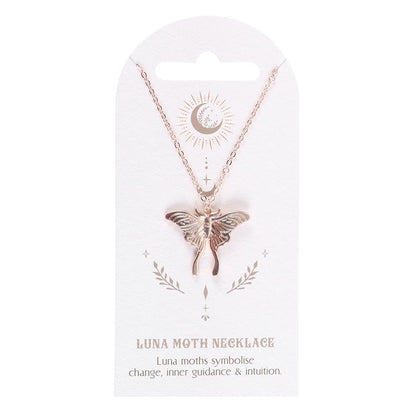 Luna Moth Necklace