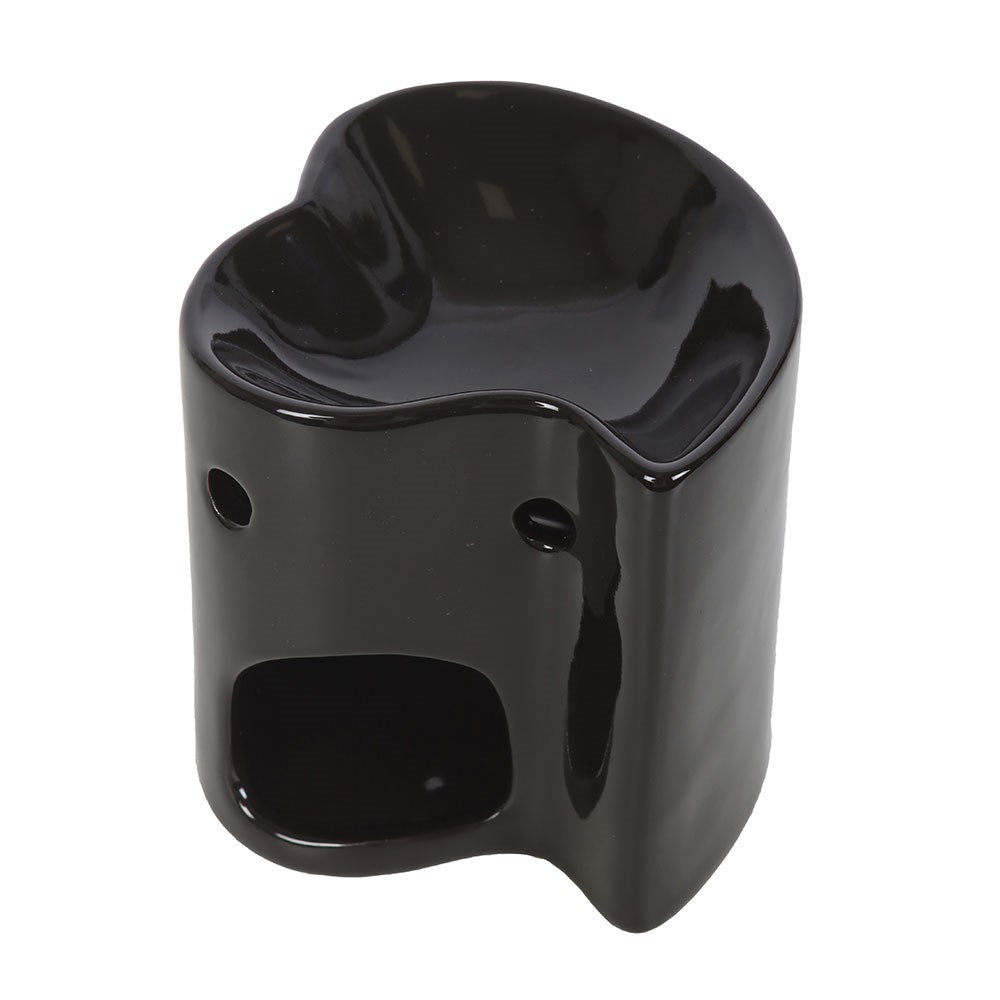 Black Heart Oil Burner & Wax Warmer