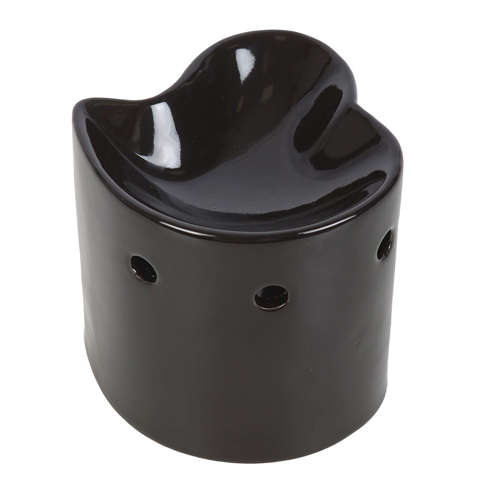 Black Heart Oil Burner & Wax Warmer