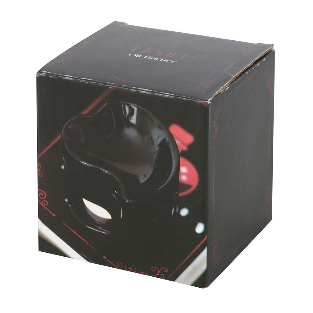 Black Heart Oil Burner & Wax Warmer