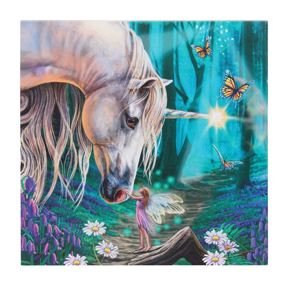 Fairy Whispers Light Up Canvas Plaque