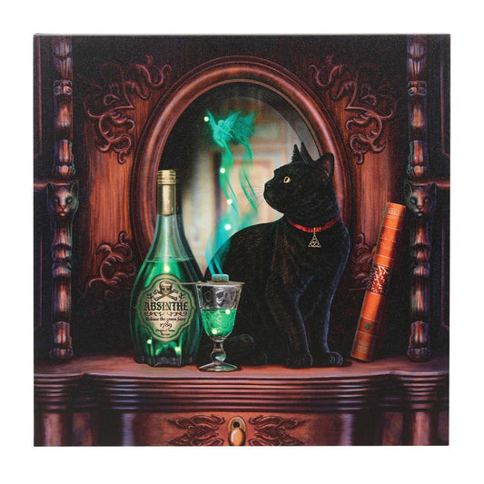 Absinthe Light Up Canvas Plaque