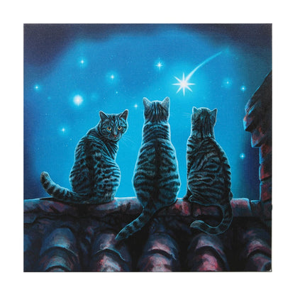 Wish Upon A Star Light Up Canvas