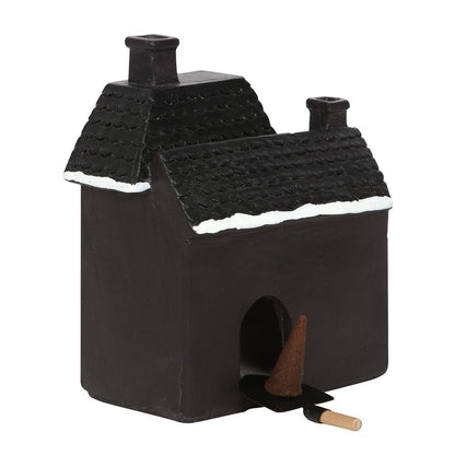 Haunted Holiday House Incense Cone Burner