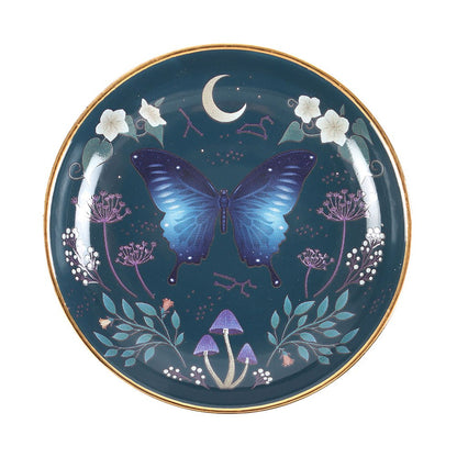 Midnight Moth Trinket Dish