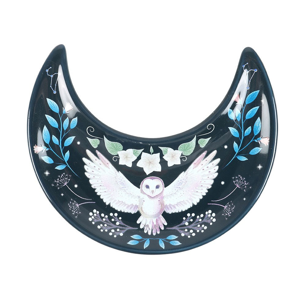 Night Flight Owl Trinket Dish