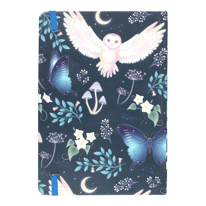 Night Flight Owl A5 Notebook