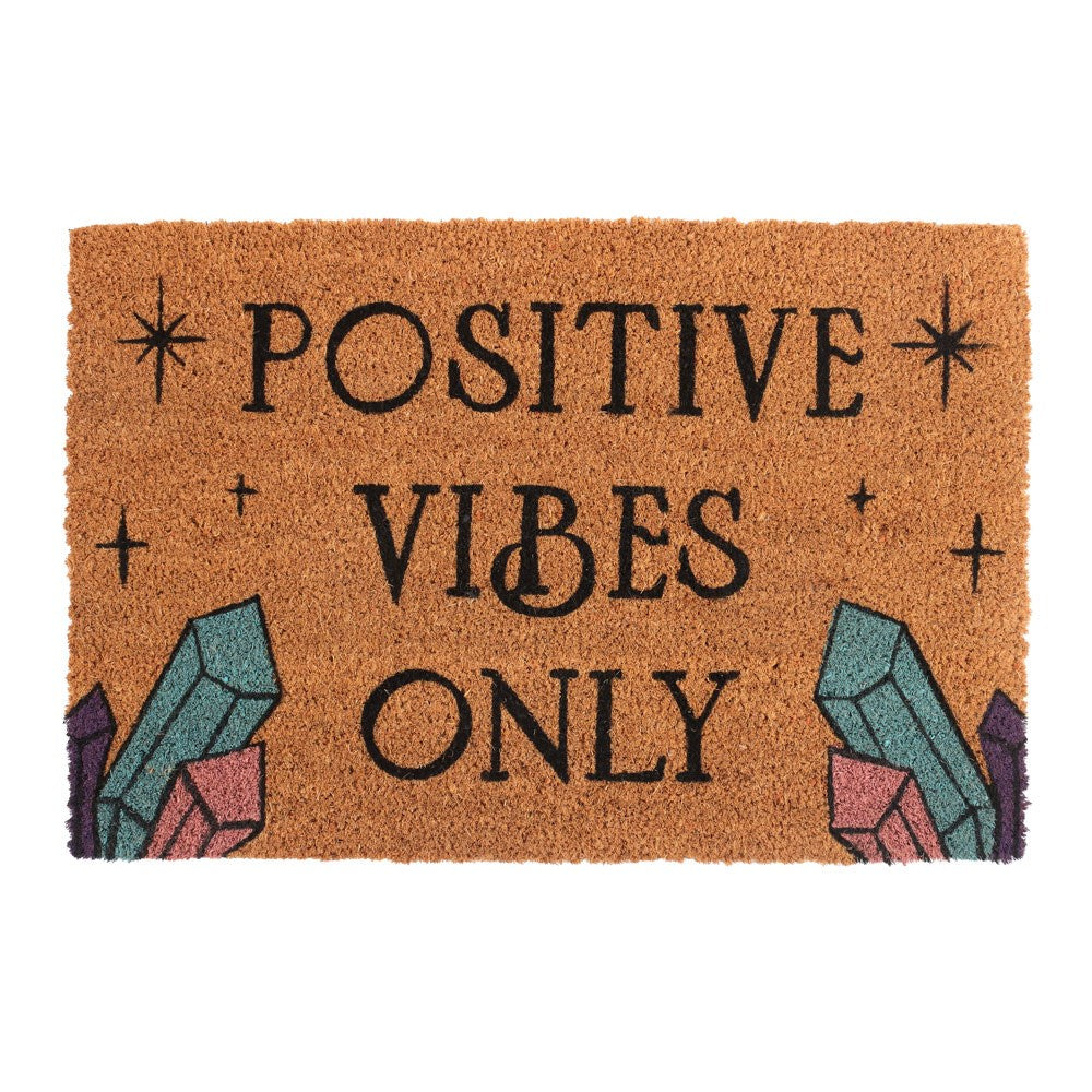 Positive Vibes Only Doormat