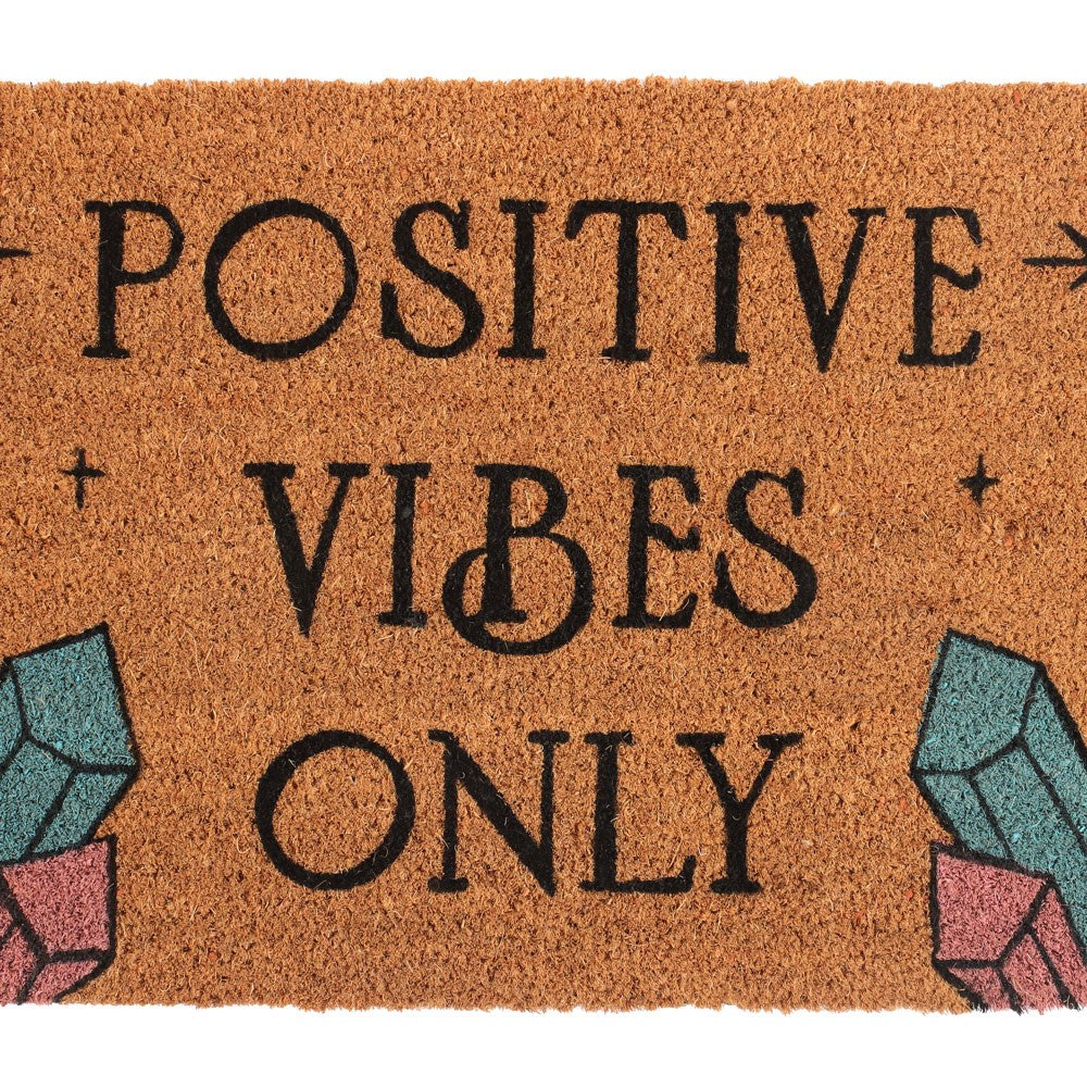 Positive Vibes Only Doormat