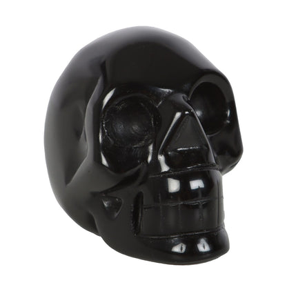 Black Obsidian Crystal Skull