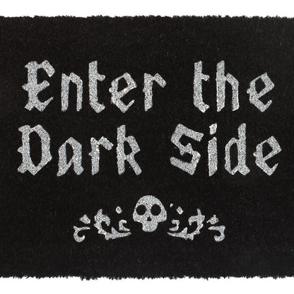 Enter The Dark Side Coir Doormat