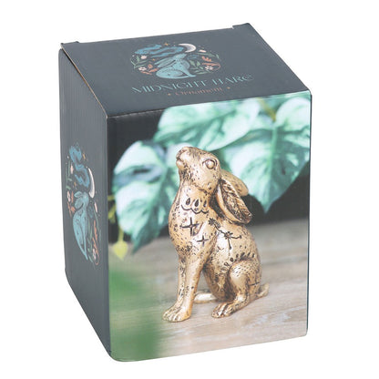 Midnight Hare Figurine