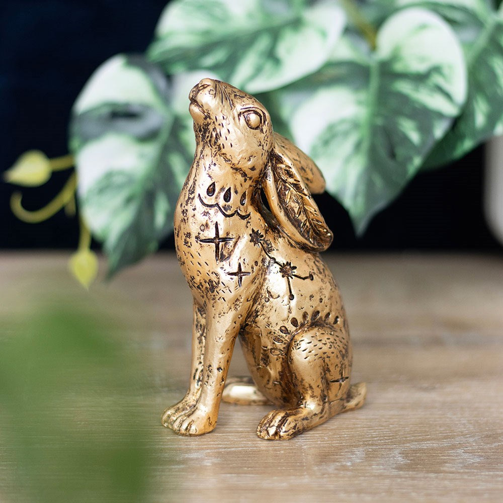 Midnight Hare Figurine