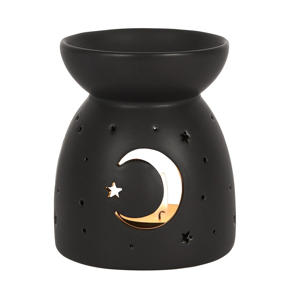 Mystical Moon Cut Out Oil Burner