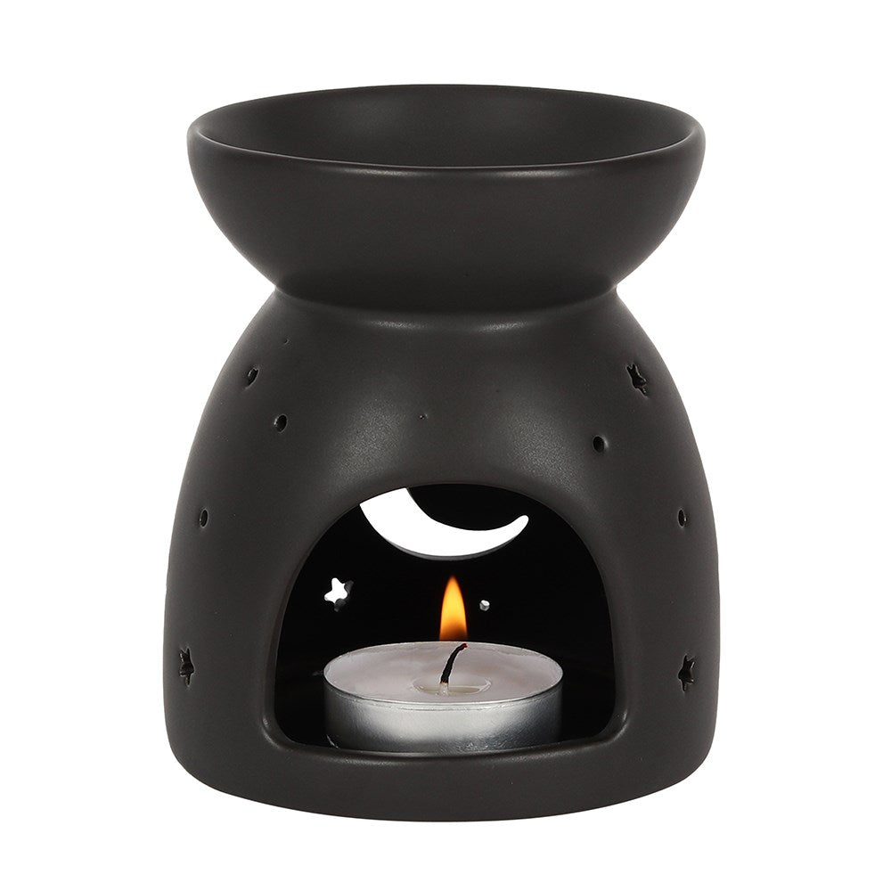 Mystical Moon Cut Out Oil Burner