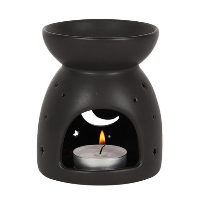 Mystical Moon Cut Out Oil Burner