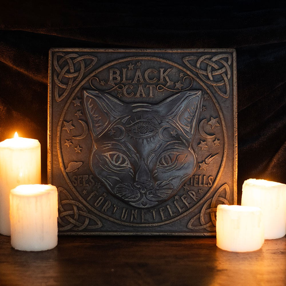 Fortune Teller Cat Sign