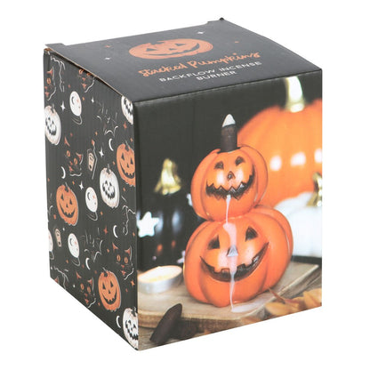 Stacked Pumpkins Backflow Incense Burner