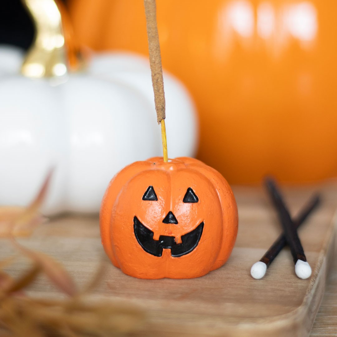 Pumpkin Incense Stick Holder