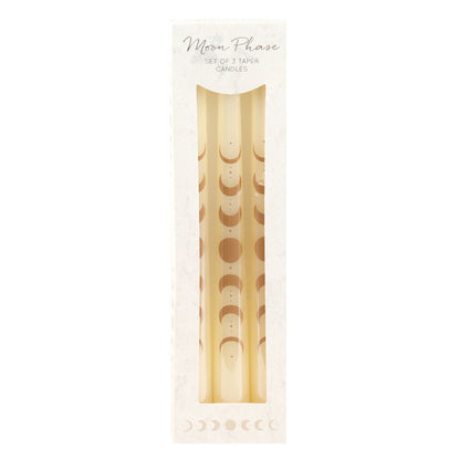 Moon Phase Taper Candles