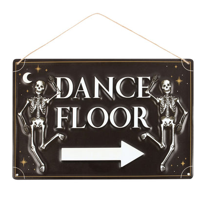 Dance Floor Metal Sign