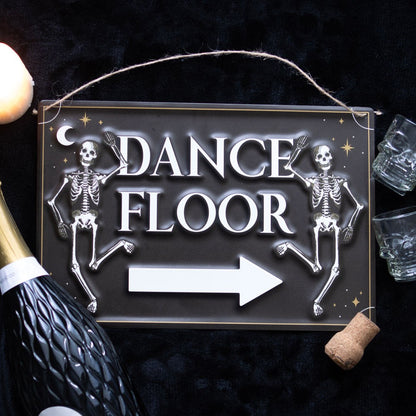 Dance Floor Metal Sign