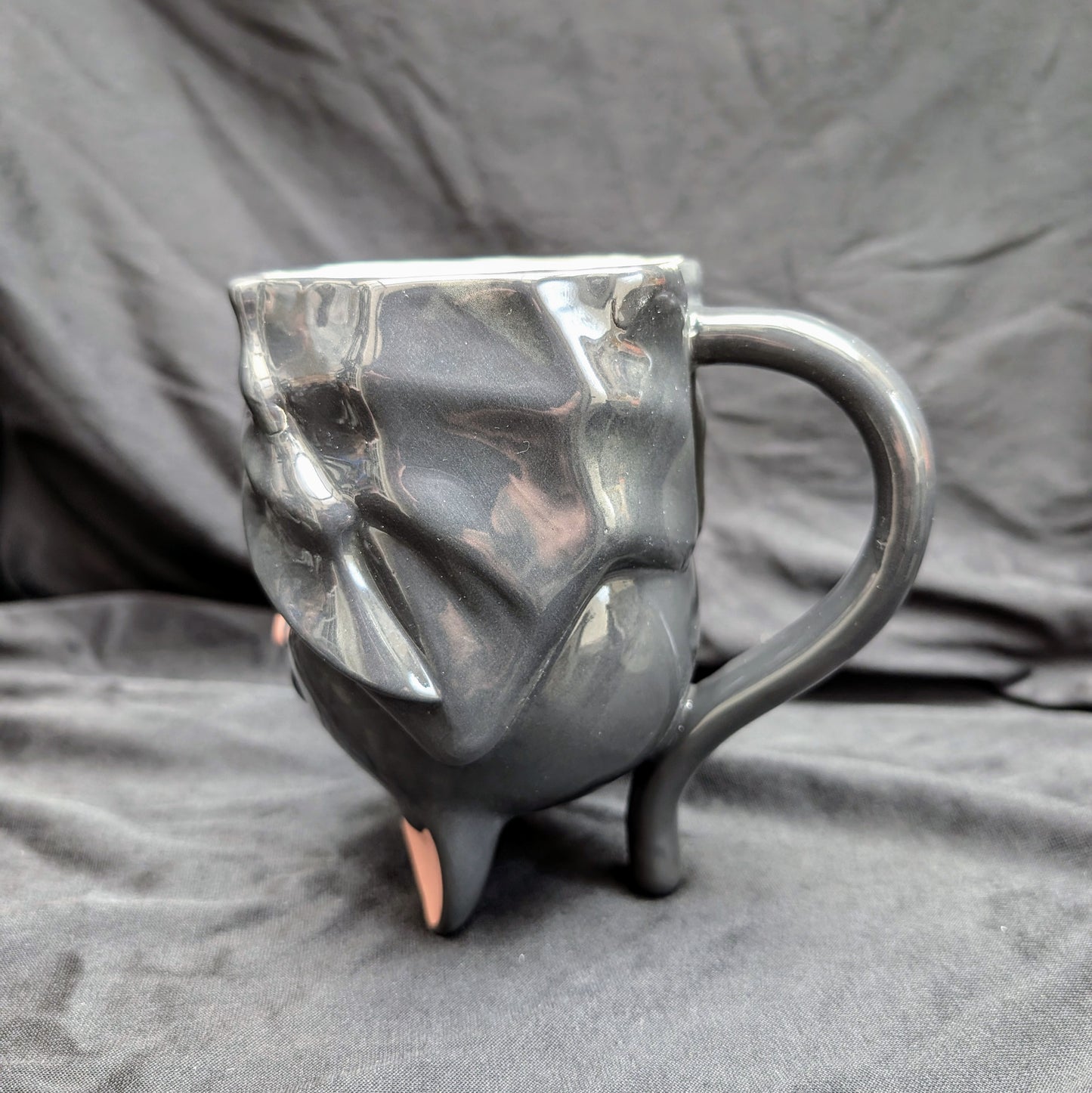 Bat Upside Down Ceramic Shaped Mug