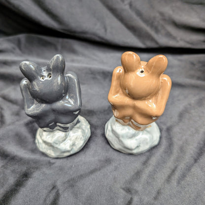 Ceramic Bats Salt & Pepper Set