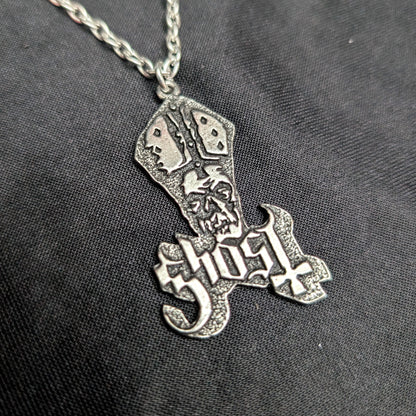 Ghost Papa Logo Necklace