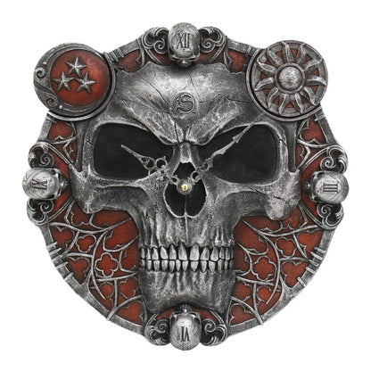 Hands of Death Resin Wall Clock