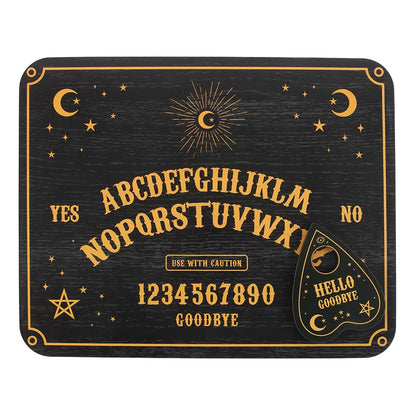 Black Talking Board with Planchette