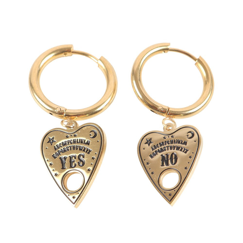 Talking Board Planchette Earrings