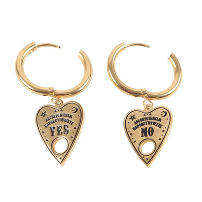 Talking Board Planchette Earrings